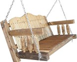 Montana Woodworks Homestead Collection Porch Swing, Exterior Stain Finish - $812.99
