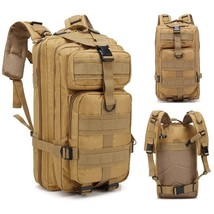 Tactical Camping Backpack 30l Camouflage Tactical Outdoor Travel Rucksack Bag - £27.72 GBP