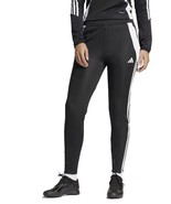 Adidas Tiro 24 Women&#39;s Soccer Pants Sport Bottoms Joggers Black White Si... - $29.99