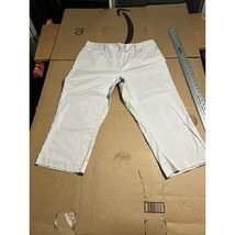 Bass Beige Pants 14, Khaki Capri Pants, Women&#39;s Stretch Business Dress T... - $9.90