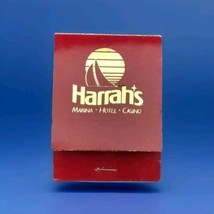 Harrah&#39;s Marina Hotel Casino Vintage Matches Matchbook Atlantic City New... - £7.85 GBP