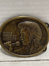 Elvis Presley Belt Buckle First Edition Memorial Commemorative Vintage 1935-1977 - £31.90 GBP