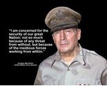 DOUGLAS MACARTHUR "I AM CONCERNED FOR THE SECURITY..." QUOTE PHOTO VARIO... - $4.84+