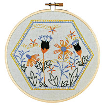 DIY Embroidery Kit - Summer Breeze DEKSMBZ By Cozyblue Handmade - £18.71 GBP