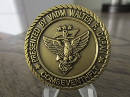 Usn Comseventhflt Commander Seventh Fleet Vadm Walter Doran Challenge Coin #606Q - £22.94 GBP