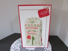 Lenox Holiday Letters to Santa Cookie Jar 11&quot; new in box - $41.64 CAD