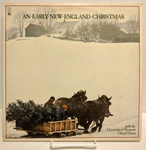 University Of Vermont Choral Union An Early New England Christmas, Philo 1062 LP - £14.38 GBP