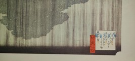 Japanese Prints Snow at Kambara Wave off Kanagawa Rain Karasaki Set of 4 - £130.79 GBP