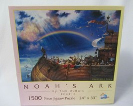 SUNSOUT NOAH&#39;S ARK  1500 PIECE JIGSAW PUZZLE MIB  COMPLETE PRE OWNED - £9.74 GBP