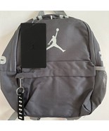 Nike AiR JORDAN Boys Mini Backpack Gunsmoke/Grey One Size - $533.36 MXN