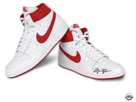 Michael Jordan Autographed Nike Air Ship New Beginnings Shoes UDA - $24,995.00