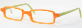 RAINER &amp; BRENNER 2275 2057/2048 Orange Einzigartig Selten Brille 47-17-143mm - $179.99