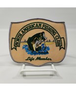 North American Fishing Club Life Member Patch Large 6”x5” - £9.40 GBP