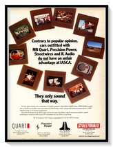 IASCA Winners Quart Precision Power JL Audio StreetWires Vintage 91 Magazine Ad - £7.80 GBP
