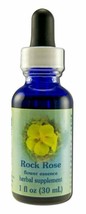 Flower Essence Services Dropper Herbal Supplements, Rock Rose, 1 Ounce - £12.04 GBP