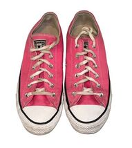 Converse Chuck Taylor All Star Pink Low Top Sneakers Women’s 9 Men’s 7 Chucks image 2