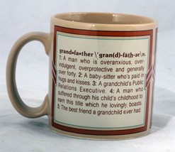 Grandfather Coffee Mug with humorous dictionary entry and 5 funny defini... - £5.99 GBP