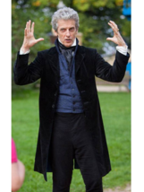  12th Doctor’s PETER CAPALDI Black Velvet  Coat - £94.38 GBP