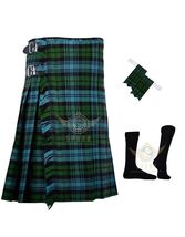 Scottish Men&#39;s Traditional 8 Yard Kilt Campbell Ancient Tartan KILTS Package - $39.00