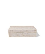 home decore crafts New Handcrafted Bone Inlay Decorative Box Floral Desi... - $1,810.96 MXN