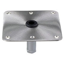 Springfield KingPin 7&quot; x 7&quot; Stainless Steel Square Base (Threaded) - £48.27 GBP