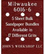 Milwaukee Sandpaper sample item