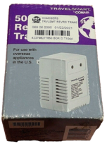 Conair Travelsmart Reverse 50-Watt Transformer~ Battery Chargers; DVD Pl... - £6.31 GBP