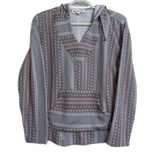 Wallflower Hoodie Sweater Women&#39;s Large L Multicolor Hooded - £7.88 GBP