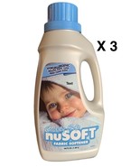 (3) Malco nuSOFT Fabric Softener 64 oz Liquid Cuddly Soft - $1,566.23 MXN