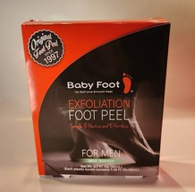 Baby Foot Exfoliation Foot Peel For Men, Scent: Mint - £19.90 GBP