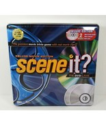 Scene It? Deluxe Movie Edition The DVD Game in Collector&#39;s Tin New Seale... - £21.88 GBP