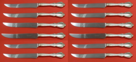 Legato By Towle Sterling Silver Steak Knife Custom Set 12 pcs 8 1/2&quot; - $830.61