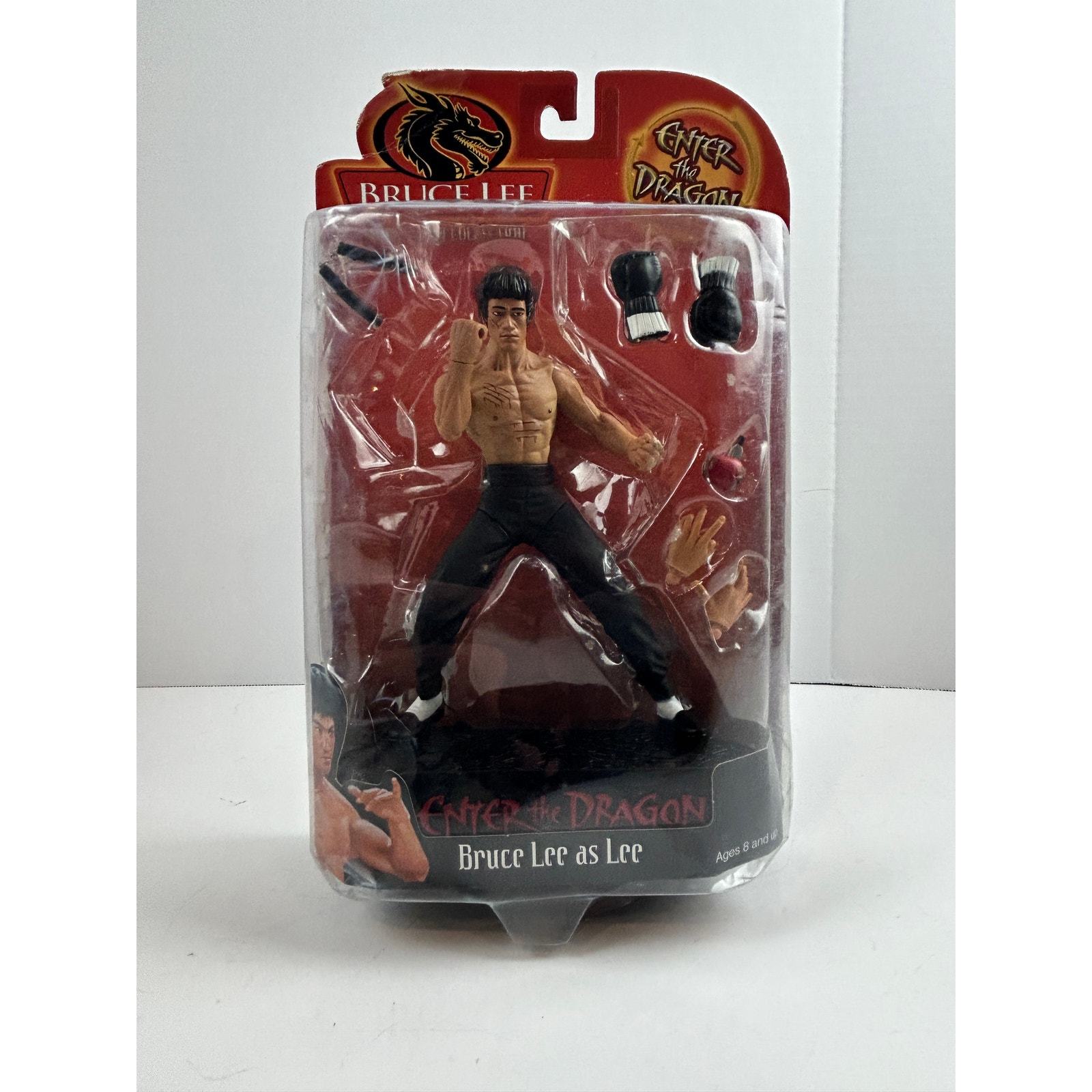 Bruce Lee “Enter the Dragon” Play Along 2000 Figure –New Sealed -minor p... - $29.99