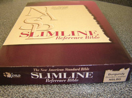 Slim-Line Reference Bible by Thomas Nelson Publishing Staff (1999, Bonde... - £38.65 GBP