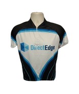 Direct Edge Mens Small White Cycling Jersey - $22.28