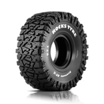 4pcs 1.9 Inch Rubber Tyre 120*48mm For 1/10 Rc Crawler Car Trax Trx4 Axial Scx10 - £18.45 GBP
