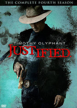 Justified: The Complete Fourth Season (DVD, 2013, 3-Disc Set) SEALED - £9.73 GBP