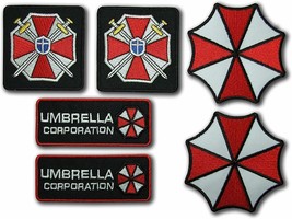 Resident Evil Umbrella Corporation Costume Set - 6 Velcro Patches-
show ... - £14.66 GBP