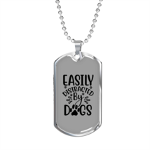 Sparent necklace stainless steel or 18k gold dog tag 24 chain express your love gifts 1 thumb200