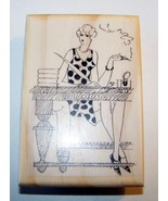 WOMANLY ADVICE FROM CATALLA new mounted rubber stamp - €7,82 EUR