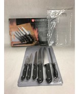 6-Piece-Kuchenstolz-Cutlery-Set-Plus-Cutting-Board-5-Knives Sharpening-S... - £17.14 GBP