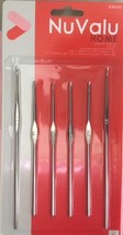 Set 6 CROCHET HOOK SET metal Crochet Hooks 1.3 mm 1.65 mm,2.75&#39;&#39;mm 3.25 ... - $12.30 CAD
