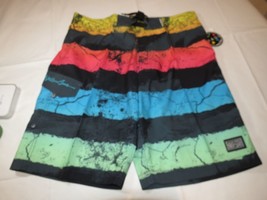 Mens Maui And Sons 36 board shorts trunks Surf MBS5863 Tropic Session charcoal - £25.31 GBP