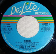 Kool &amp; The Gang 45 RPM Record - Cherish C2 - £3.17 GBP