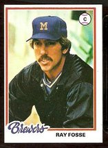 Milwaukee Brewers Ray Fosse 1978 Topps # 415 Nm - £0.39 GBP