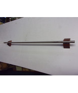 Vintage custom deco Bathroom stainles/teak Wall Mount Towel Holder Rack 24&quot; - $39.55