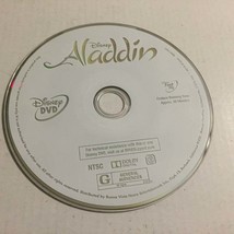 Disney Aladdin Animated Movie DVD Disc - £5.46 GBP