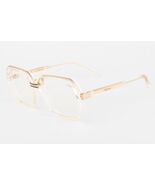 Celine CL 40050U 022 Transparent Gold / Clear Sunglasses 56mm - $265.05