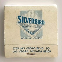Silverbird Closed Hotel Casino Vintage Matchbook Las Vegas Nevada Unused... - $751.06 MXN