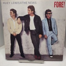 Huey Lewis And The News FORE! Vinyl LP 1986 Chrysalis OV 41534 Original Vtg - £7.09 GBP